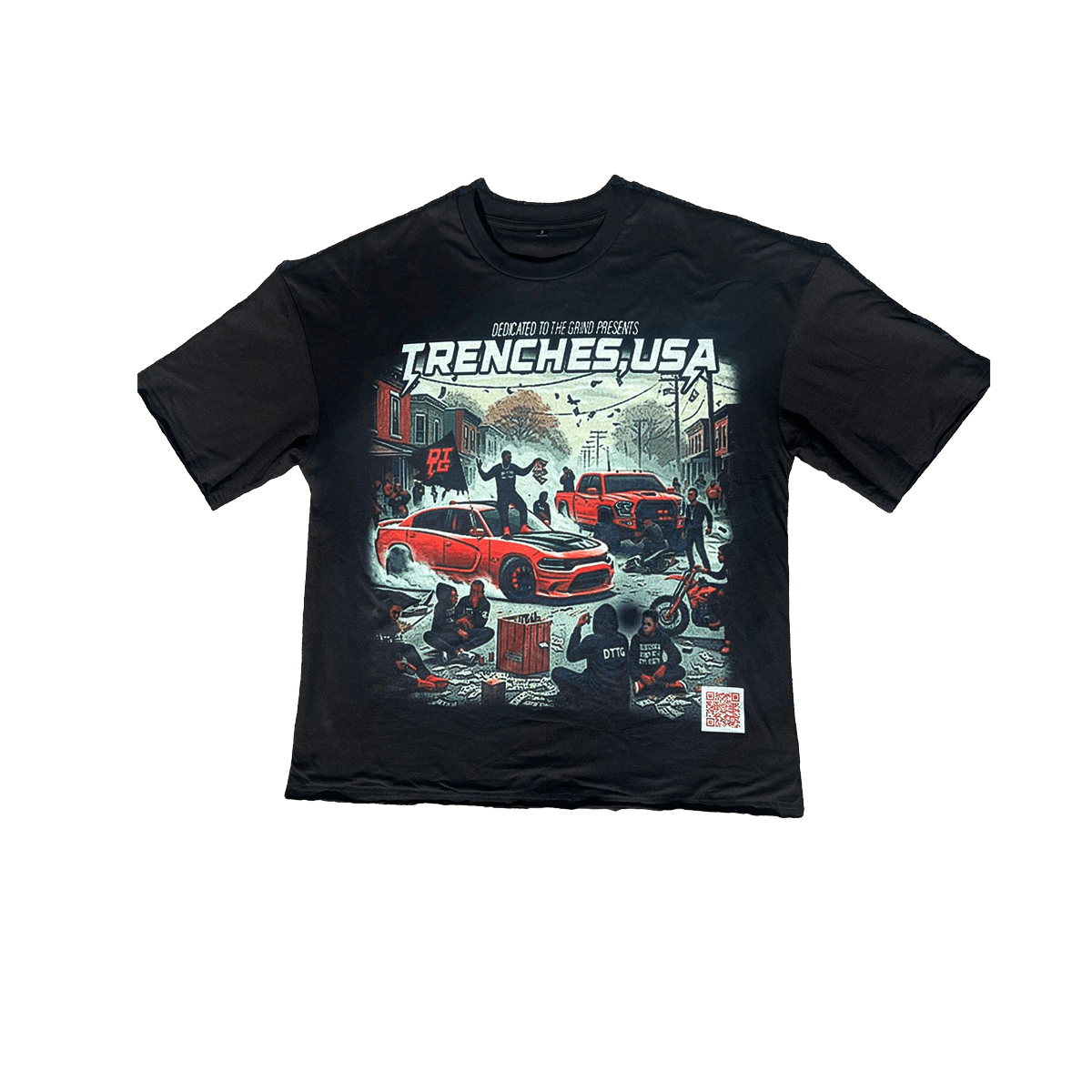 TRENCHES,USA TEE